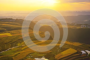 Terrace at guizhou china