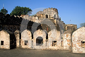 Terrace Levels of Jhansi Fort