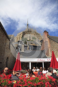 Terrace at Mont Saint Michel