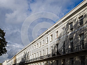 Terraced Building in Cheltenham, England