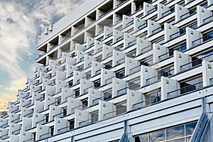 Terraced Hotel Balconies