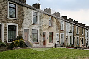Terraced Housing, Lancashire. photo