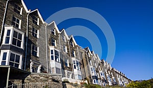 Terraced Housing in Wales UK