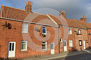 Terraced Red Brick Houses