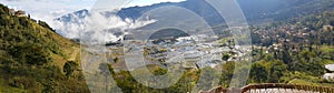 Terraced rice fields in Yunnan, China