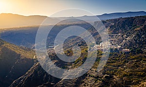 Terraces in Jebel Akhdar