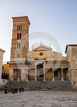 Terracina Cathedral dedicated to Saint Caesarius
