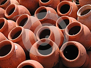 terracota pots