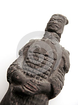 Terracota warrior statue photo