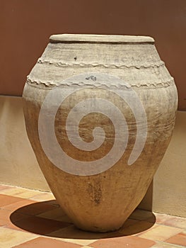 Terracotta amphora