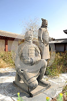 Terracotta army figur
