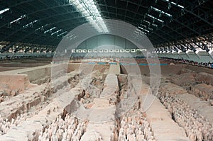 Terracotta army hangar