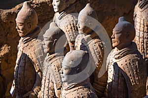 The Terracotta Army or the Terra Cotta Warriors and Horses