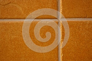 Terracotta ceramic tiles