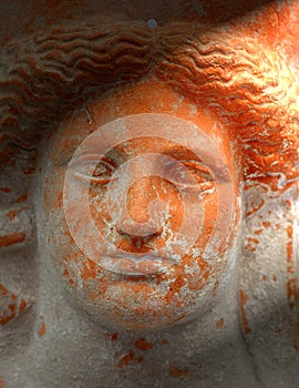 Terracotta face