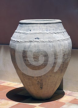 Terracotta jar