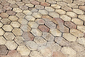 Terracotta paving tile