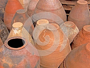 Terracotta pots