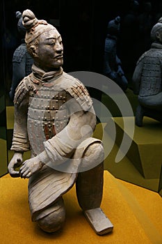 Terracotta sculpture of the an