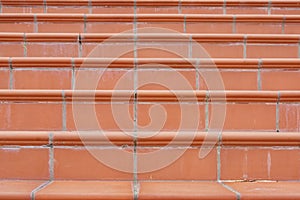Terracotta Stairs with Calcium Silt