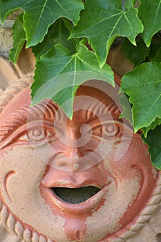 Terracotta sunshine man