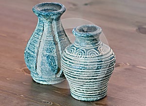 Terracotta vases