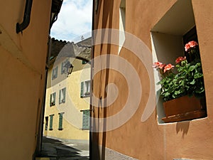 Terracotta village Italy