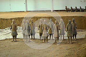 Terracotta Warriors of Qin Shi Huang, Xian, Shaanxi, China