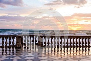 The Terrazza Mascagni is a belvedere in Leghorn, Italy