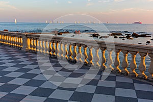 Terrazza Mascagni in Livorno, Italy