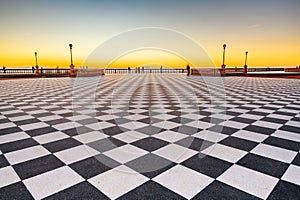 Terrazza Mascagni in Livorno, Italy photo