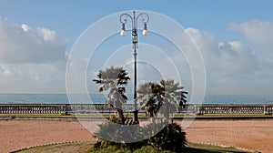 The Terrazza Mascagni in the Tuscan city of Livorno, Italy.