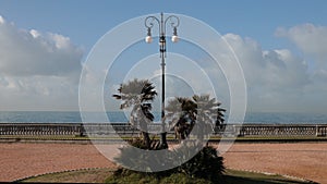 The Terrazza Mascagni in the Tuscan city of Livorno, Italy.