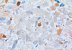 Terrazzo floor. small stone color old texture or marble background with copy space add text