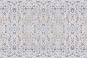 Terrazzo flooring seamless Design Patterns, marble old texture or polished stone art background beautiful