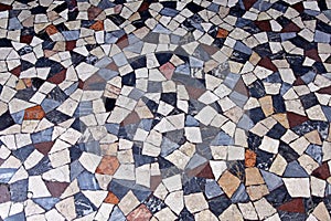 Terrazzo mosaic tiles