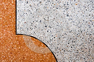 Terrazzo polished stone floor and wall pattern and color surface marble and granite stone, material for decoration background