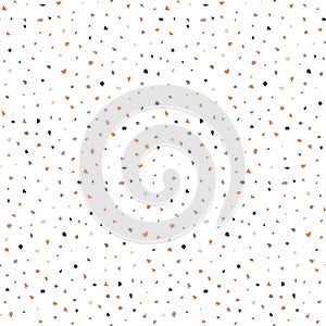 Terrazzo seamless pattern. Abstract colorful repetitive background. photo