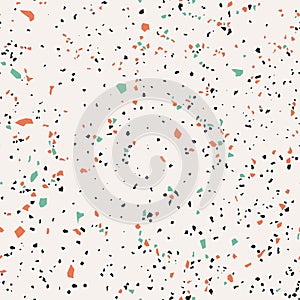 Terrazzo, seamless pattern photo