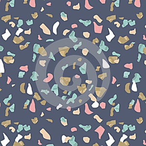 Terrazzo style pattern.