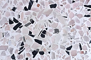 Terrazzo surface old floor abstract background