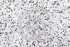 Terrazzo texture old  flooring  polished stone pattern abstract background