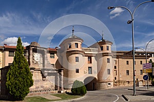 Terrer door, Calatayud. Zaragoza province, Aragon, Spain photo