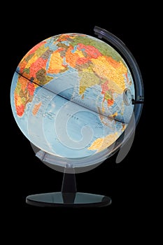 Terrestrial globe photo