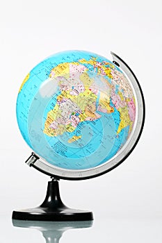 Terrestrial globe photo