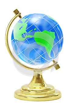 Terrestrial globe photo