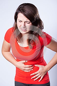 Terrible stomachache photo