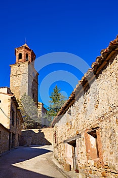 Terriente village in Sierra de Albarracin Teruel