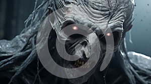 Terrifying 4k Pazuzu Rendered In Unreal Engine - Close-up Horror Character photo
