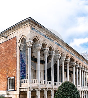 The territory of the Istanbul Archaeological Museum in Istanbul.